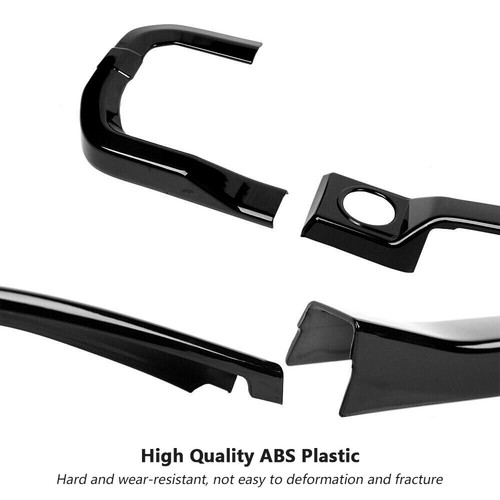 Molduras decorativas para tablero de instrumentos copiloto consola coche cubierta molduras para Ford F150 21+ - Imagen 9 de 11