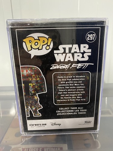 BOBA FETT #297 Funko Art Pop! Vinyl Special Edition Star Wars NEW & SEALED - Picture 3 of 6