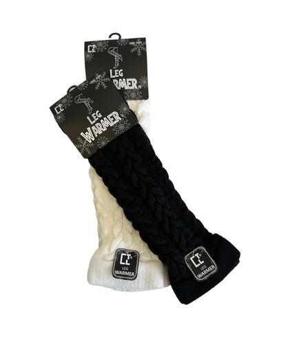 3-12 Pairs Leg Warmers for Women, Knitted Thermal Crochet Winter Knee One Size - Picture 12 of 14