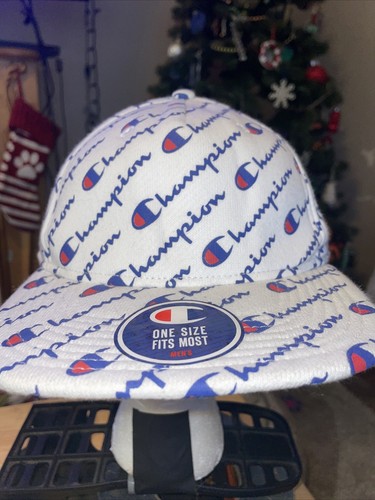 Champion Authentic Explode Logo Schriftzug Riemen hinten Mütze Kappe