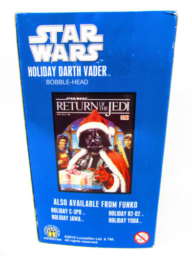 Star Wars Holiday Darth Vader Wackelkopf - Funko 2010, verrückte Wobbler - Bild 3 von 5