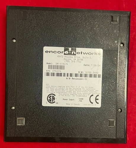 Encore Networks IBR-10-EN-FN Low-end Legacy To IP Converter - Picture 6 of 8