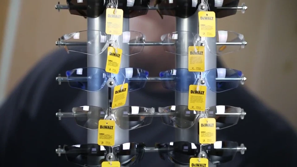 Paquete de 12 GAFAS DE SEGURIDAD DE ALTO RENDIMIENTO PARA CONTRATISTA DEWALT DPG52 Foto 2 de 4