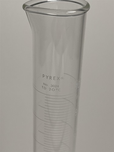 Corning Glas Messzylinder 100 ml Pyrex - Bild 3 von 5