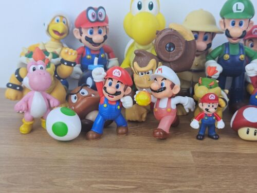 Lotto bundle figurine posabili Jakks/Nintendo Super Mario - Foto 8 di 10