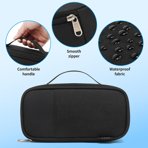 Large Capacity Pencil Case Multi-Slot Pencil Pouch Durable Pencil Box Portable M - Picture 5 of 12