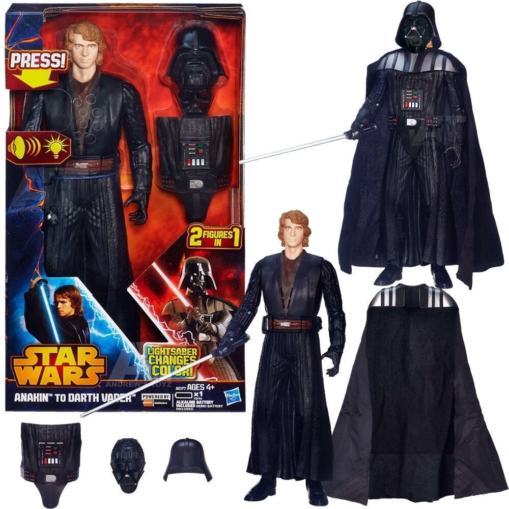 Anakin to darth vader action figure discount