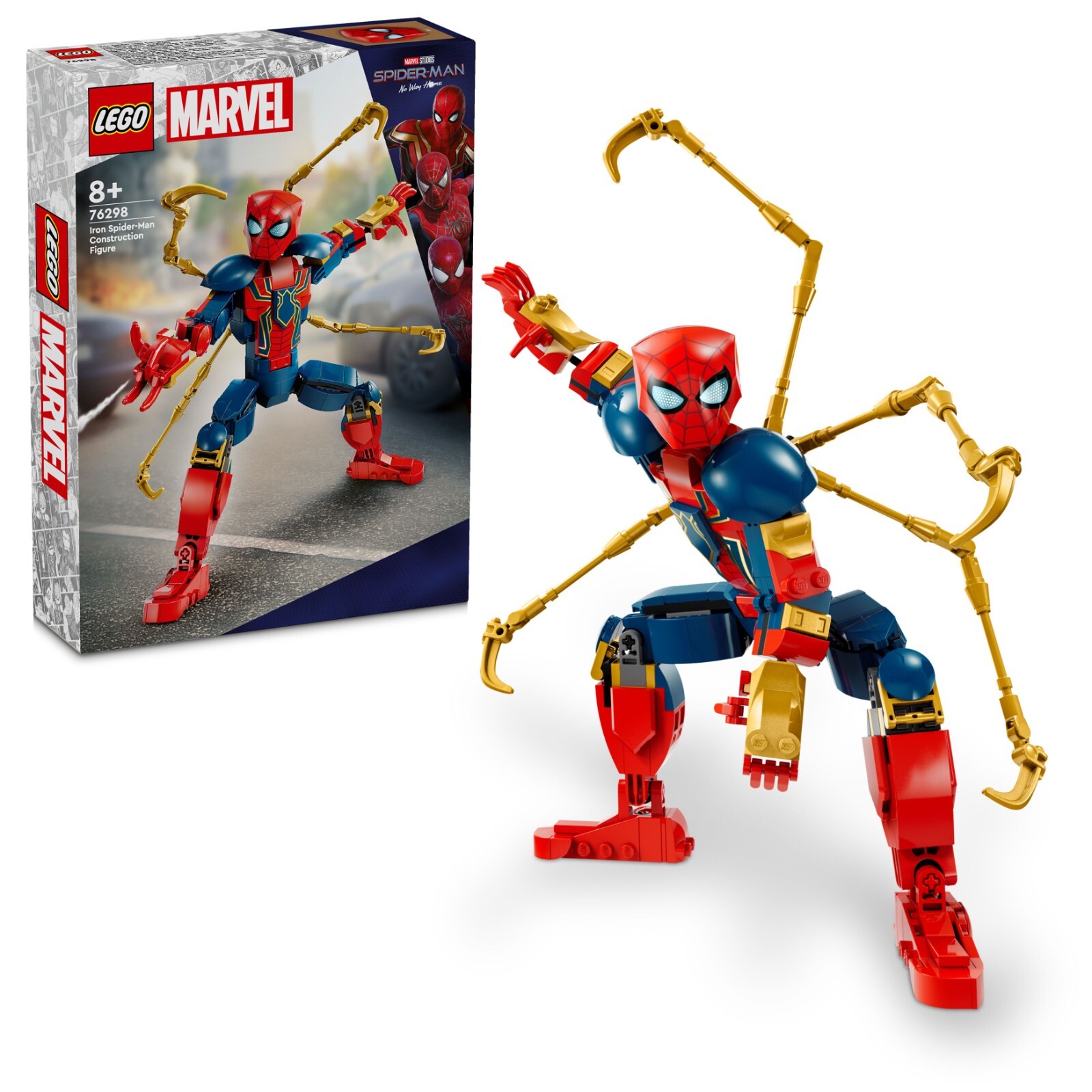 Железный Человек-паук Baufigur LEGO Marvel Spiderman 76298 N04/24  