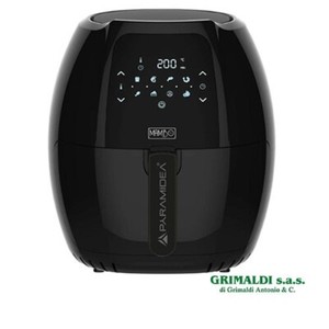 PYRAMIDEA FRIGGITRICE AD ARIA 8 LITRI DIGITALE NERA MAMBOAF08B