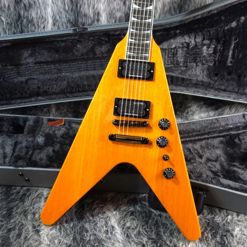 Gibson Dave Mustaine Flying V EXP Antique Natural w/Hardshell Case New