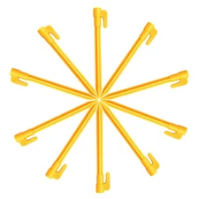 10Pcs Tent Ground Stakes Pegs Camping Soil Patio Gardening Heavy Duty Stake r