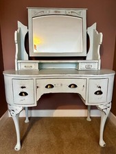 Antique Dressing Table & Mirror