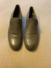 Mauri 1970 s Leather Man s Made In Italy Shoes Size 8D High Hill Rare
