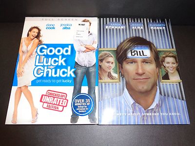 GOOD LUCK CHUCK-Unrated & MEET BILL-JESSICA ALBA, DANE COOK, ELIZ