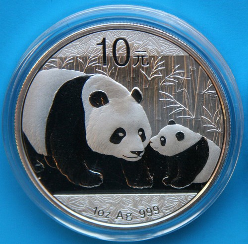 10 yuanes China Panda 1989 - 2023 en plata 999 - 1 oz respectivamente 30 g China - Imagen 23 de 70
