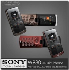 Sony Ericsson W980 Mobile Phone Original 3G W980i Bluetooth Unlocked 3.15MP