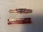 Delta /rockwell  Scroll Saw Md 40-440  name Tags  Id Plate