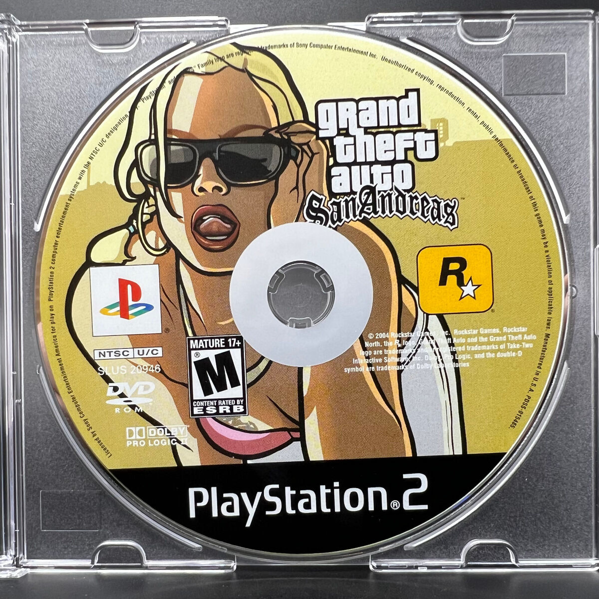 Grand Theft Auto - San Andreas [SLUS 20946] (Sony Playstation 2