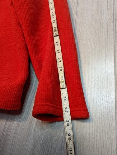 The North Face Mens 2XL Pullover Long Sleeve Quarter Zip Sweatshirt Red - Picture 5 of 6