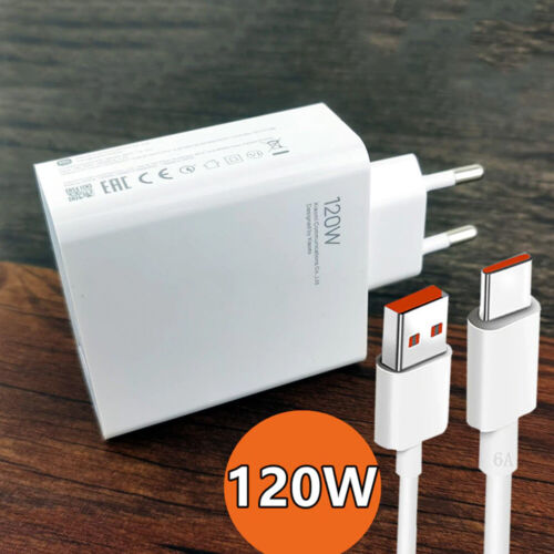 Original XIAOMI 120W Hyper Charge Charger+Cable for Mi 11 Ultra 12x YY13 - Picture 1 of 6