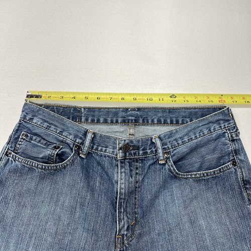 Levis Jeans Mens 34X30 Blue 559 Relaxed Straight Fit Denim Washed Faded Worn Y2K - Picture 19 of 19