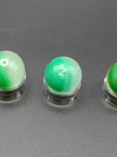 5/8" Akro Ágata Mármol Musgo Ágata Verde (6 disponibles) Casi Nuevo - Imagen 5 de 11