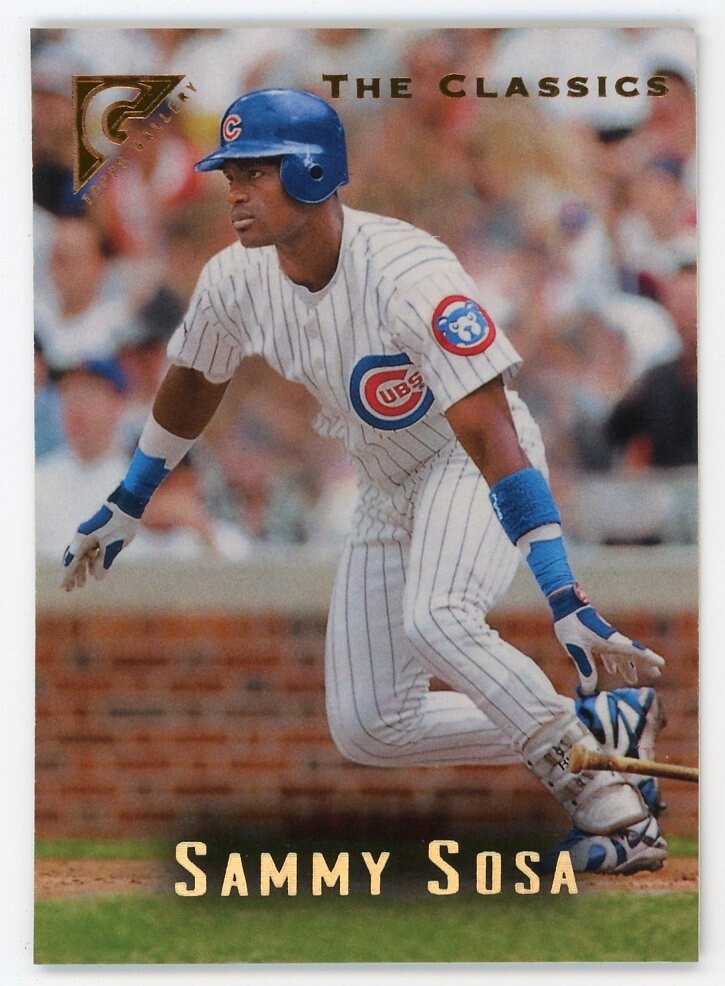 1996 Topps Gallery #17 Sammy Sosa