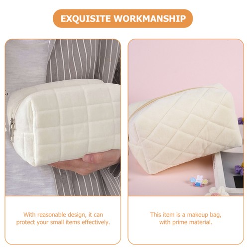 Kosmetiktasche für Frauen Tragbar Reise Make-up Aufbewahrungstasche Kulturbeutel - Bild 4 von 12