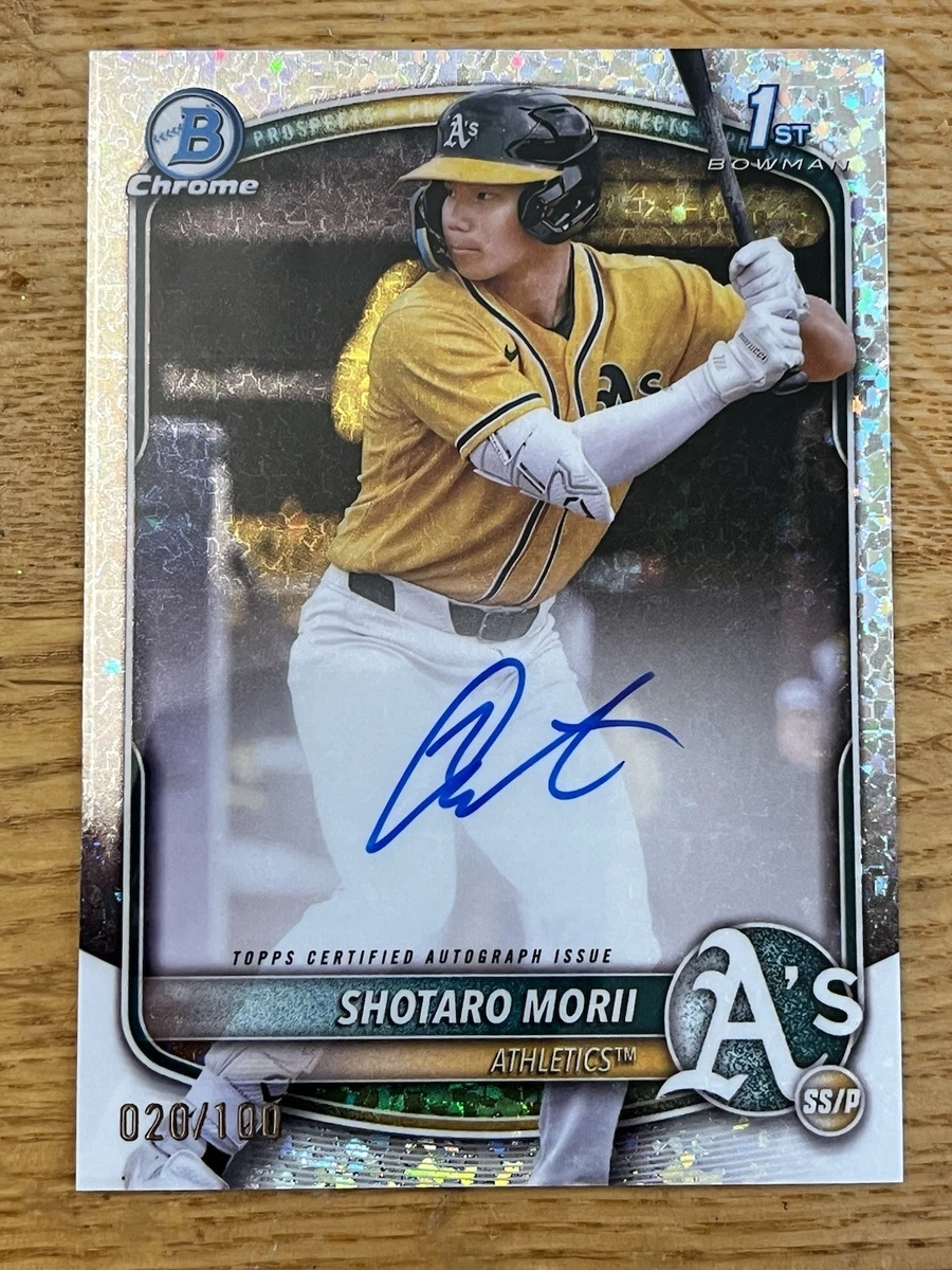 Bowman Oakland Athletics Baseball Autographed Sports Trading Cards