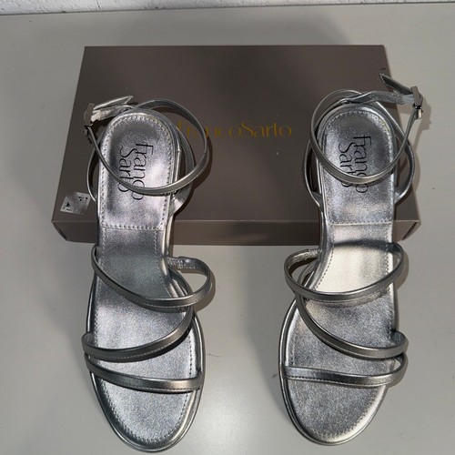 Franco Sarto Amalfi Strappy Sandals Silver, 6.5m - Picture 11 of 13