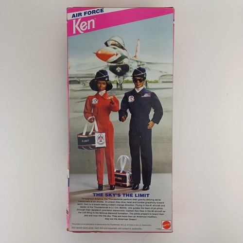 Ken Thunderbirds de la Fuerza Aérea 1993 de colección negro afroamericano edición especial - Imagen 6 de 6