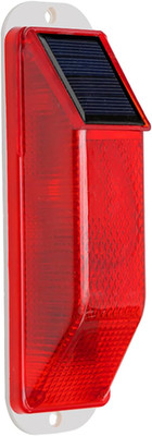 Solar Strobe Warning Light: Sensitive LED Warning Lamp High Bright Waterproof IP