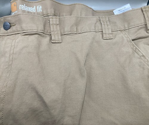 Carhartt Hose Herren 54x30 Khaki Relaxed Fit Rugged Flex Rigby - Bild 6 von 6