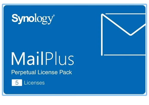 Synology MailPlus License Pack for 5 Email Accounts #MAILPLUS 5 LICENSES