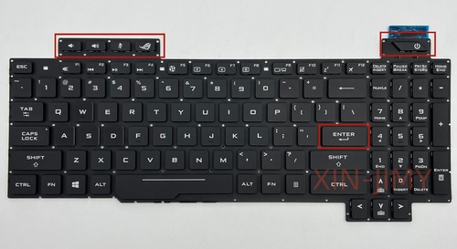 US RGB Backlit Laptop Keyboard For Asus ROG Strix GL503 GL503VM GL503VD GL503VS - Picture 2 of 2