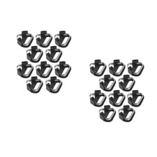 2 PCS Camera Quick Release Clip Strap Metal Triangle Split Ring Hook