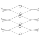 5-teiliges Federset für Lüftungsventilatoren, 1,4 x 15,6 mm, Metallfeder für