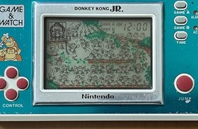 Rare Nintendo Game Watch Donkey Kong Jr. Junior Operation Confirmed