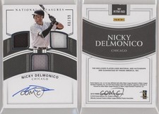 2018 National Treasures Rookie Triple Material Ink /99 Nick Delmonico Auto RC