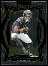 2024 Panini Select #3 Rome Odunze RC Rookie Chicago Bears