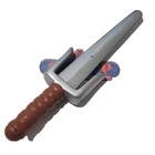 Vtg TMNT Giant Raphael SAI BLADE original 2003 gray accessory weapon part