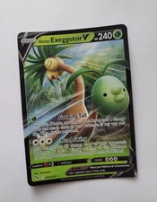 Pokemon Alolan Exeggutor V 005/078 Holo Pokemon Go Ultra Rare 2022 TCG English