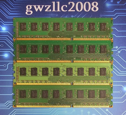 32GB (4x8GB) PC3L-12800u DDR3-1600MHz 2Rx8 Non-ECC Micron MT16KTF1G64AZ-1G6P1 - Picture 2 of 2