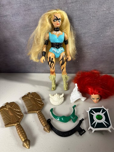 Vintage Golden Girl Jade Schild Wächter der Edelsteine Wild One 1984 Galoob Lot - Bild 23 von 24