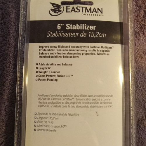 Eastman Asta Stabilizzatrice Arco Tiro con l'Arco 6" Nuova - Foto 4 di 4