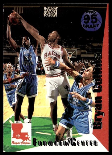 1995-96 Collect-A-Card Bryan Collins Louisiana-Lafayette Ragin' Cajuns #71 - Picture 1 of 2