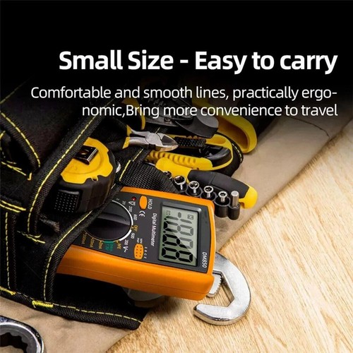 Multímetro Digital Profesional Voltímetro Ohmímetro Amperímetro Multi Probador Medidor Reino Unido - Imagen 17 de 18