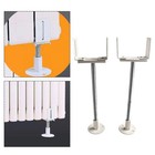 Elegante Vintage-Heizkörperhalterung, verstellbar zwischen 36 und 41 cm