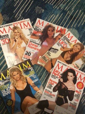 Maxim Magazine Mixed Lot from 2010 and 2011