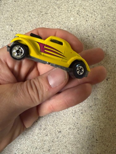 Vintage Hot Wheels 1975 32 Ford Coupe NEET STREETER gelb made in India - Bild 3 von 4